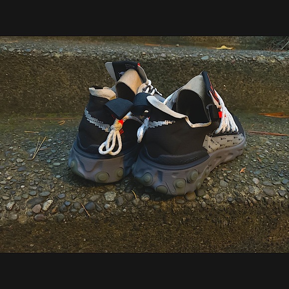 Nike React WR ISPA "Black/Metallic Silver" W’s Sz9 - Picture 4 of 7